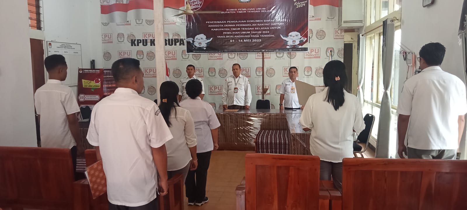 Apel Pagi tanggal 1 Mei 2023...